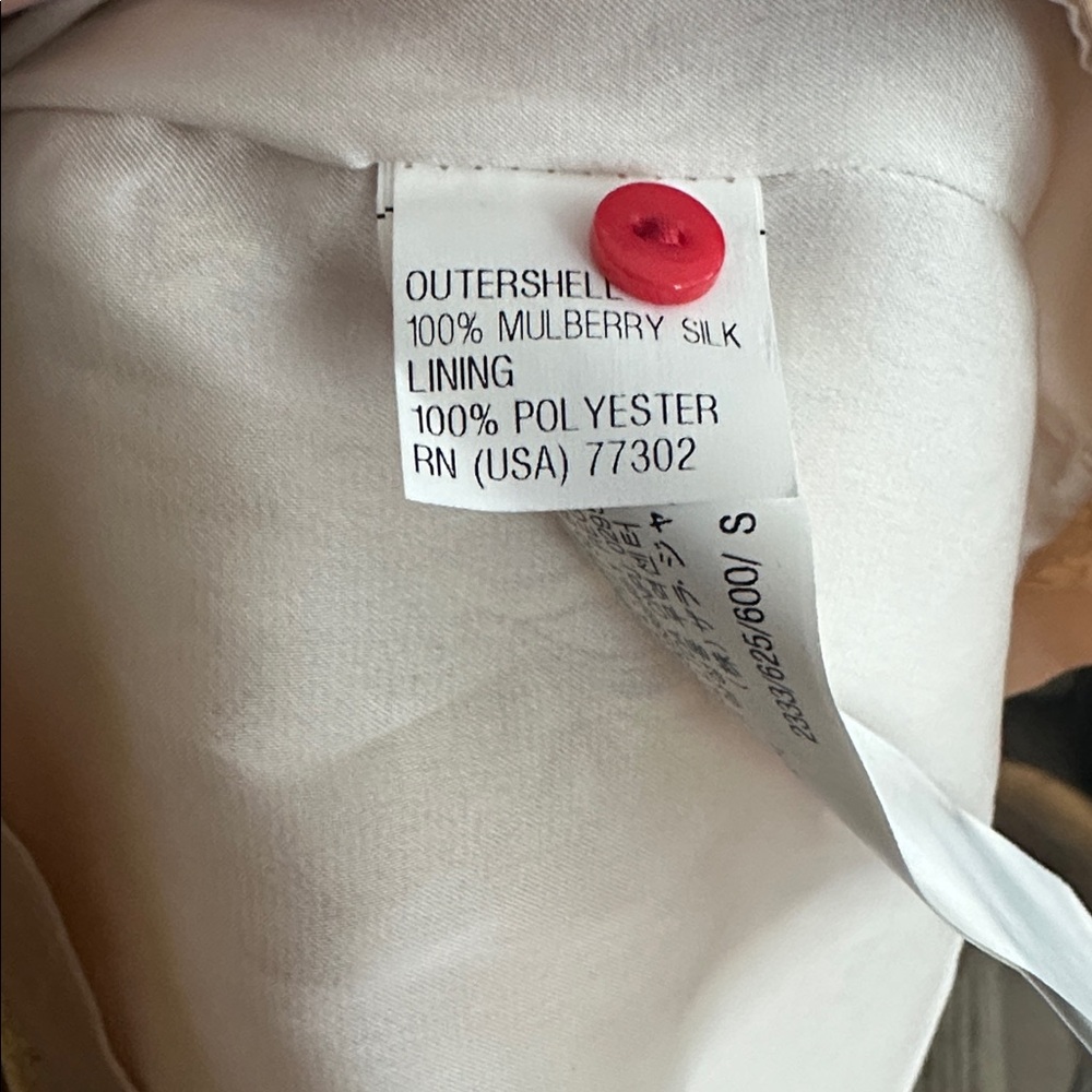 Zara women 100% silk Long Sleeve Dress - Picture 8 of 8